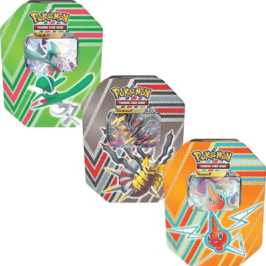 Pokémon TCG: Hidden Potential Tins - Gallade V/Giratina V/Rotom V - Tin - Terror's TCG