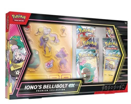 Pokemon TCG: Iono’s Bellibolt ex Premium Collection - Terror's TCG