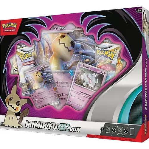 Pokémon TCG: Mimikyu Ex Box - Collection Box - Terror's TCG