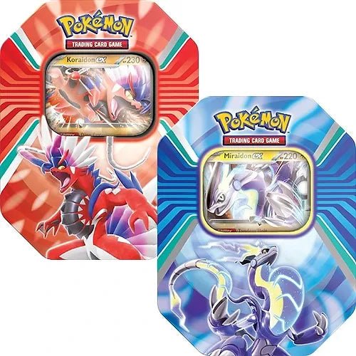 Pokémon TCG Paldea Legends Tin (Koraidon/Miraidon) - Tin - Terror's TCG