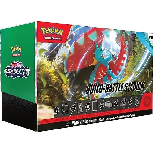 Pokémon TCG - Scarlet & Violet 4 - Paradox Rift Build and Battle Stadium - ETB - Terror's TCG