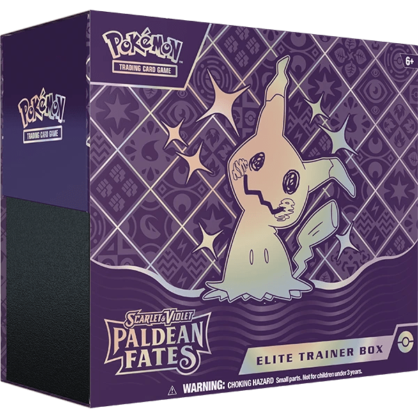 Pokémon TCG - Scarlet & Violet 4.5 Paldean Fates Elite Trainer Box - ETB - Terror's TCG