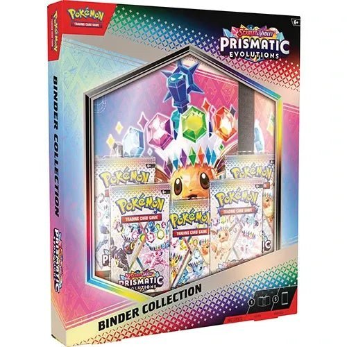 Pokémon TCG - Scarlet & Violet 8.5 - Prismatic Evolutions Binder Collection - Collection Box - Terror's TCG