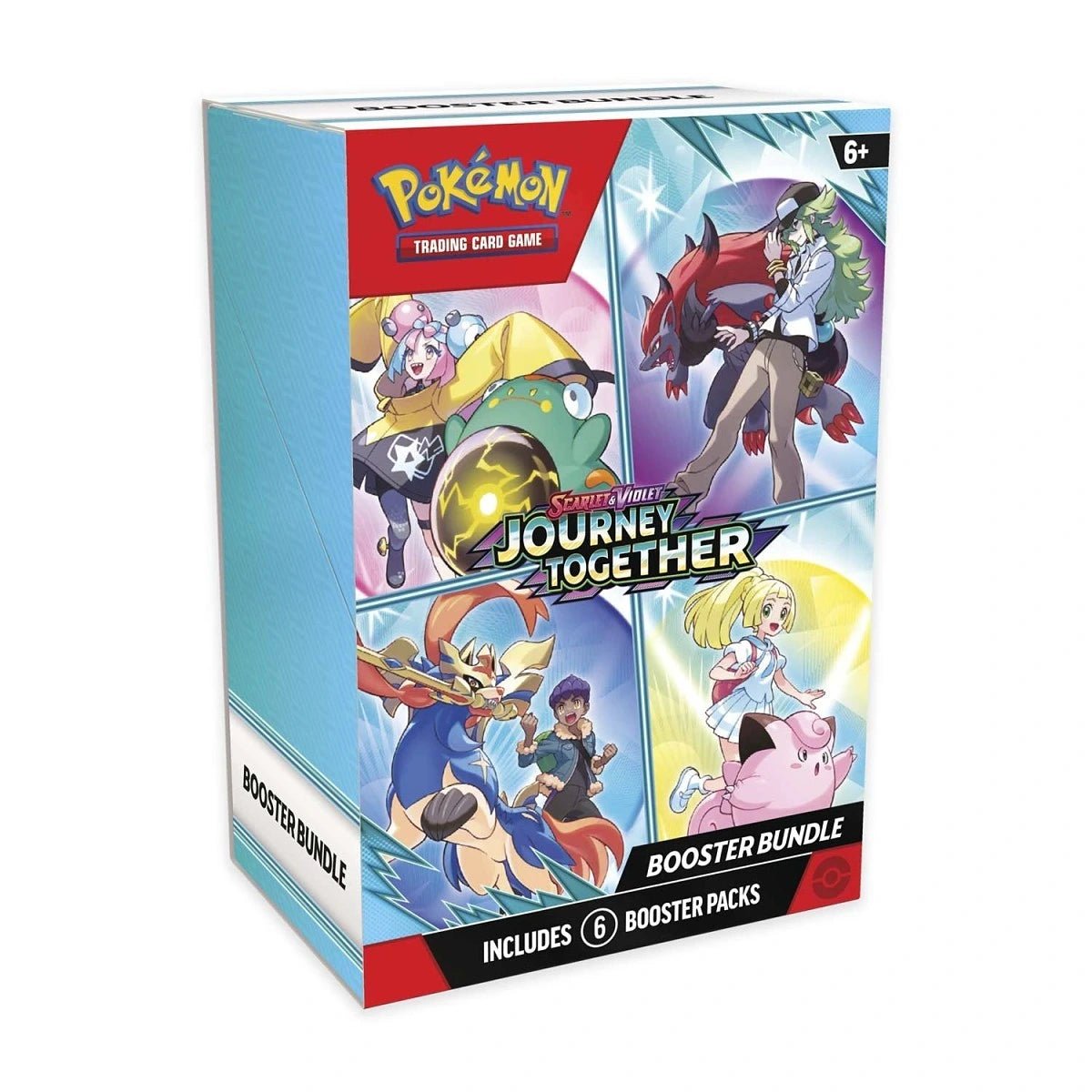 Pokémon TCG Scarlet & Violet Journey Together Booster Bundle (6 Packs) - Booster Box - Terror's TCG